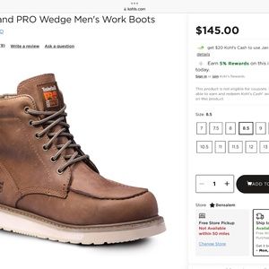 Timberland Pro workboots